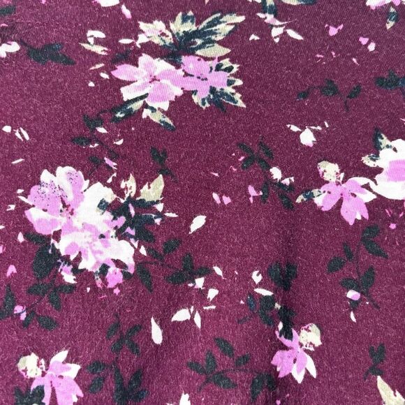 J. Jill Sleep Ultrasoft Shawl Collar long Robe M Petite floral pockets - Picture 2 of 8